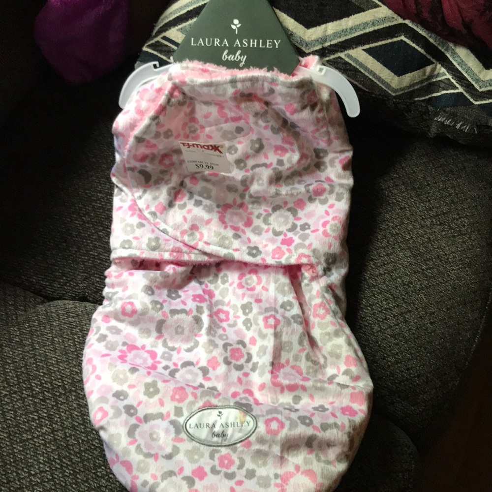 Laura Ashley swaddle sac